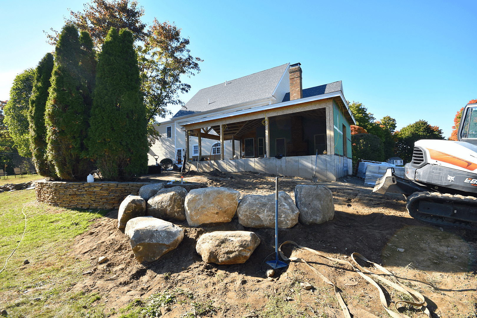 Before - Pavilion Construction